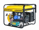 Бензиновый генератор+газ CHAMPION LPG6500E