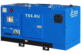 Дизельный генератор ТСС АД-16С-Т400-1РКМ32 в шумозащитном кожухе