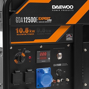 Бензиновый генератор Daewoo GDA 12500E 9.5 кВт